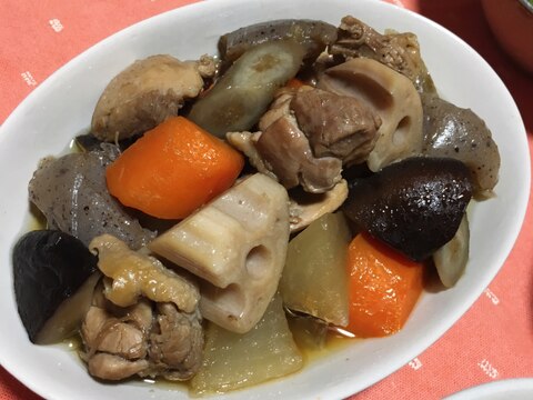 定番煮物!福岡の郷土料理☆がめ煮【筑前煮】